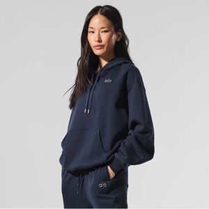 ALO Yoga Navy Hoodie